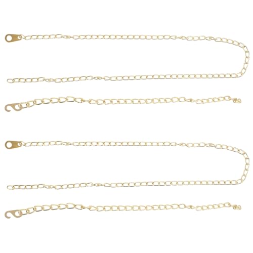 ULDIGI 4pcs Mechanical Weight Chains: Retro Decorative Chains Grandfather Clock Accessories Home Decor Replacement Parts for Repair