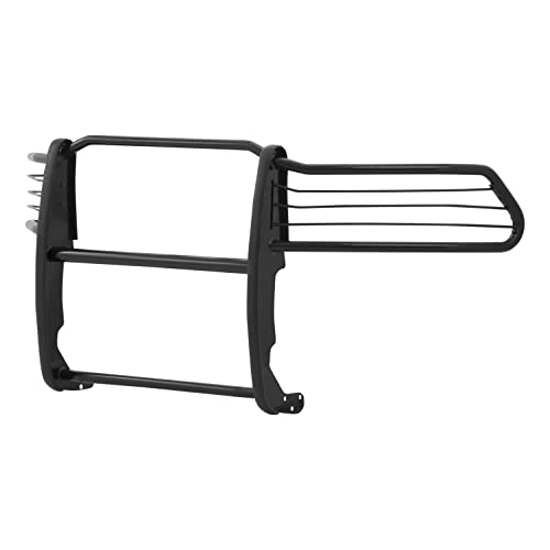 Image of Black Horse Grille brush Bumper Guard Modular Black Compatible with 2010-2018 Ram 2500|2011-2018 Ram 3500-17DR01MA