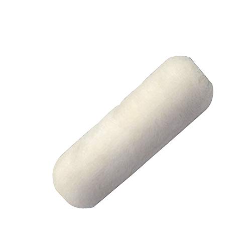 Rolo la de Carneiro com Suporte, Tigre 61383150, Branco, 15cm