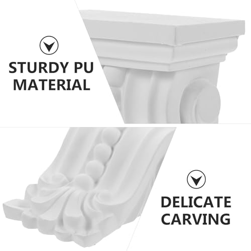 Ménsula de PU Yardwe para decoración del hogar en salones de estilo clásico 6
