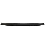 Trunk Spoiler Compatible With 2010-2014 Ford Mustang | GT500 Shelby 1PC Style ABS Unpainted Trunk Boot Lip Spoiler Wing Deck Lid By IKON MOTORSPORTS | 2011 2012 2013