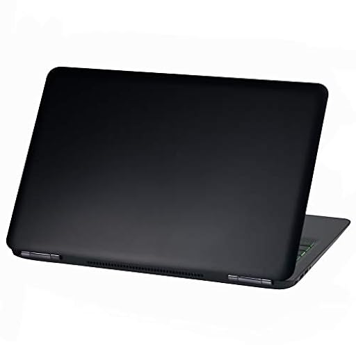 Lámina protectora de vinilo para ordenador portátil, diseño abstracto (Lp26, negro mate, 15 pulgadas) | Ya disponible en tu tienda friki favorita! En mundofriki.es!