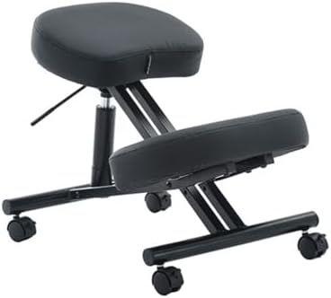 Adjustable Criss Cross Yoga Meditation Seat, Ergonomic Kneeling Desk Chair, Height Adjustable Office Stool for Improved Posture & Circulation (Color 2)