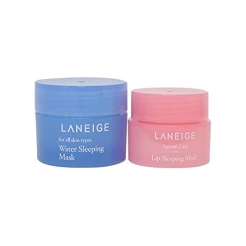 Laneige Water Sleeping Mask 15ml & Lip Sleeping Mask 3g Set Cover