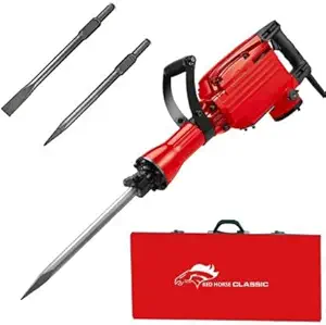 RanPra RH-365 16 KG REDHORSE DEMOLITION HAMMER HEAVY DUTY 1400 WATT Hammer Drill (26 mm Chuck Size, 1400 W)