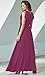 KOH KOH Plus Size Womens Long Sleeveless Flowy Prom Evening Wedding Party Guest Bridesmaid Bridal Formal Cocktail Summer Floor-Length Gown Gowns Maxi Dress Dresses, Fuchsia Magenta Pink 2XL 18-20