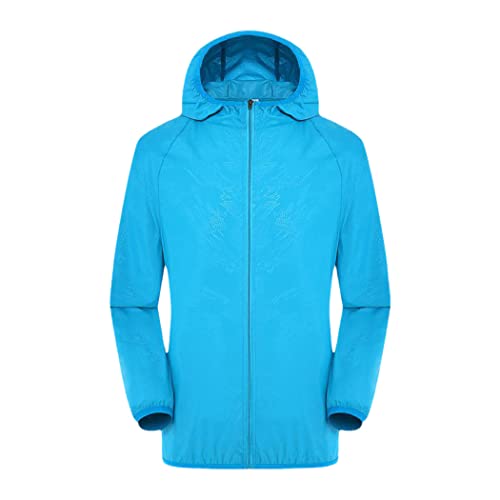 Veste de cyclisme imperméable homme noire à capuche pour le camping