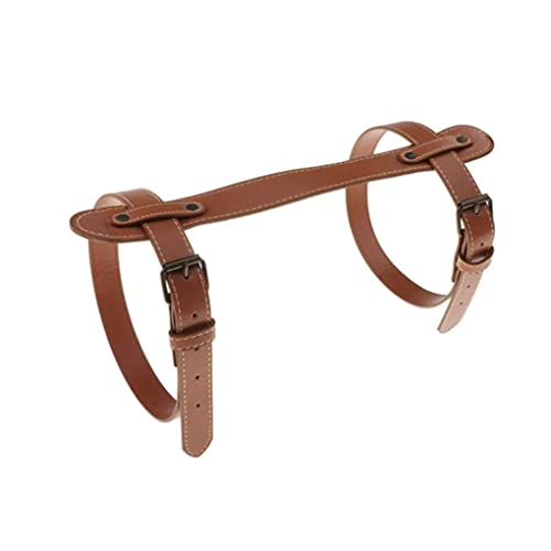 lopituwe Deckenriemen Leder verstellbar Park Urlaub Camping Teppich Riemen Kinder Spielplatz Teppich Bindezubehör Cover