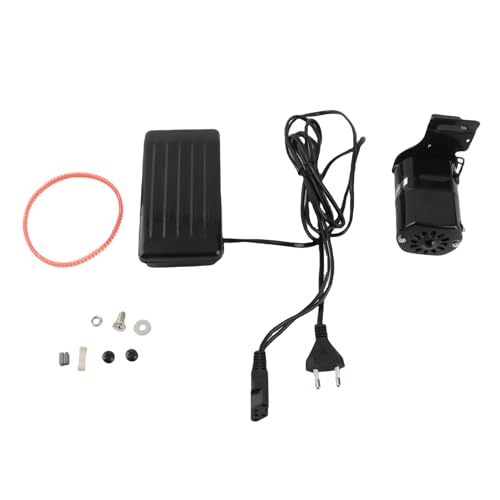 Motor de máquina de coser, máquina de coser de 180w con pedal de pie y cable de alimentación, motor de máquina de coser doméstica, motor de máquina de coser de 10000 RPM