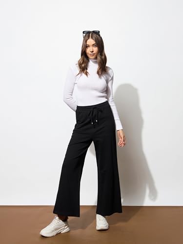 Image of barcino Black Terry Track Pants