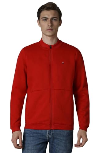 Image of Louis Philippe PolyMen's Cotton Round Neck Sweatshirt