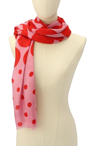 kate spade new york Women's Seasonless Dot Oblong Scarf, Stylish & Lightweight Fashion Accessory2
