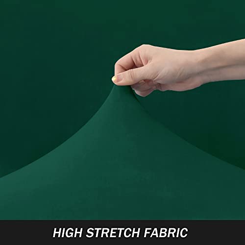 Pendejato Stretch Sofa Slipcover, Ultra Soft Velvet Sofa Cover Cushion Couch Covers Furniture Protector For Pets Kids (Green, Medium) #TOP2