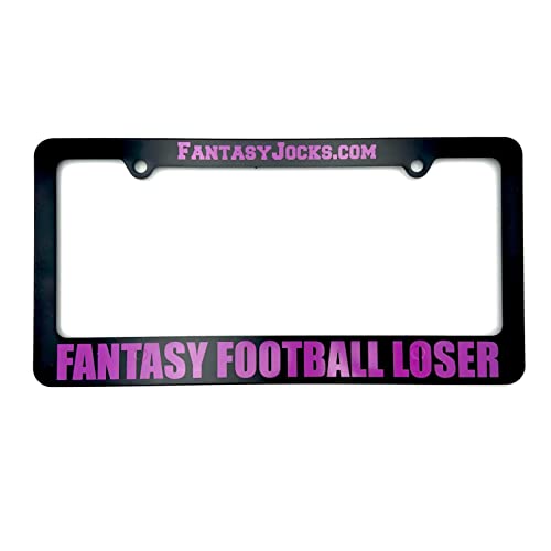 FANTASYJOCKS Fantasy Football Loser Trophy - License Plate