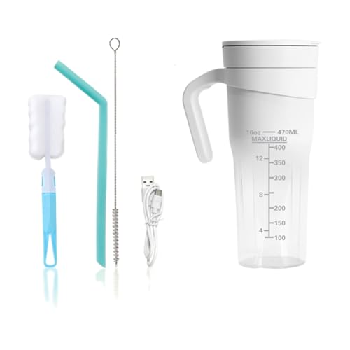 Portable For Shakes 16oz Rechargeable With 6 Sharpness Multifunctional Cup