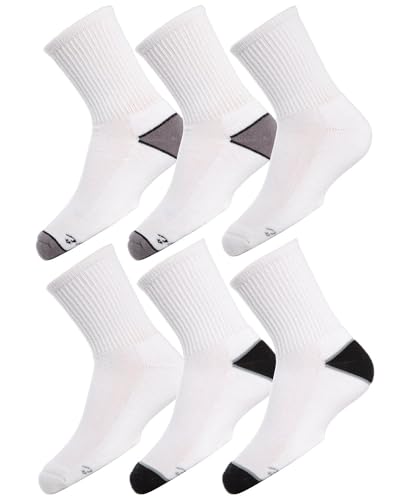 MeMoi Unisex Crew Sport Socks 3-Pack