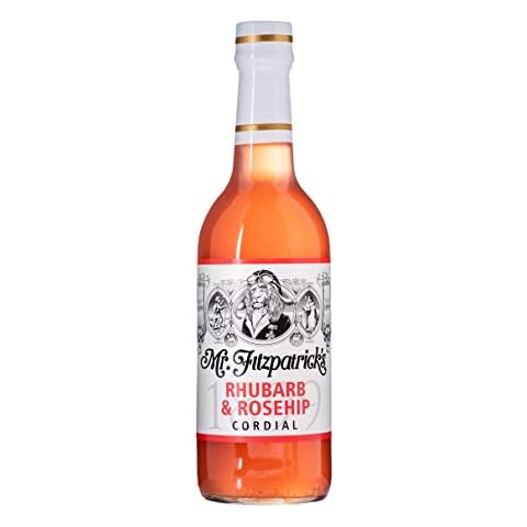 Mr Fitzpatricks Rhubarb Rosehip Cordial, 500 ml Cover