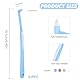 4 Stück Tuft Zahnbürste, soft Einbüschelbürste, Weich Einbüschelzahnbürste, Single Interdental Zwischenraum Bürste für kieferorthopädische Zahnspangen