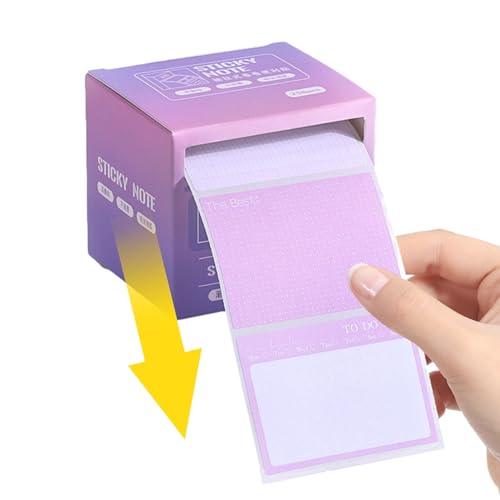 Kongou Notes Autocollantes Pop-up, Blocs-Notes pour étudiants,256 Feuilles de Papier pour Notes d'écriture - Papier à Notes d'écriture, Petits Blocs-Notes Mignons pour la Peinture, mémorandum