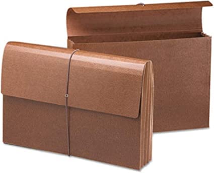 Smead® Lederähnliche Geldbörsen, EXP,3,5, ELAS, 15X10 (20 Stück) Cover