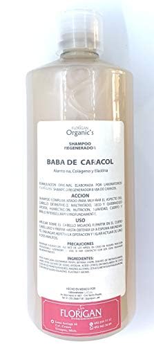 Miniatura 6 de Florigan Champú Hidratante Baba de Caracol 1lt.