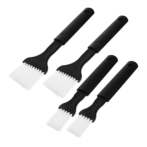 BRIGHTFUFU Barbecue Pastry Brushes Set of 4 Basting Brush for Baking Roasting Bbq Dishwasher Friendly