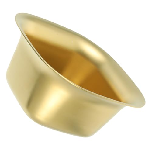 KICHOUSE Set Di Ciotole Per Salsa in Metallo Piccola Ciotola Per Snack Robusto Piatto Per Condimenti Da Cucina Ciotola Per Antipasti Per Riunioni Di Famiglia