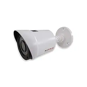 CP PLUS 2.4MP Full HD Analog IR Cosmic Bullet Camera | Max 25/30fps@ 2.4MP | 3.6mm Fixed Lens | IR Range of 20 Mtrs. IP67, White – CP-USC-TA24L2 at Rs. 1199