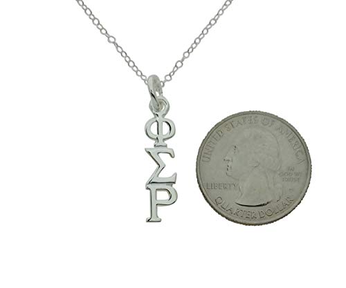 Phi Sigma Rho Sorority Lavalier Pendant Necklace Greek Sorority Lavalier Drop Charm Pendant Necklace2