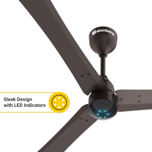 Atomberg Renesa+ 1200mm 28W BLDC Motor with Remote Energy Saving Ceiling Fan (Earth Brown)