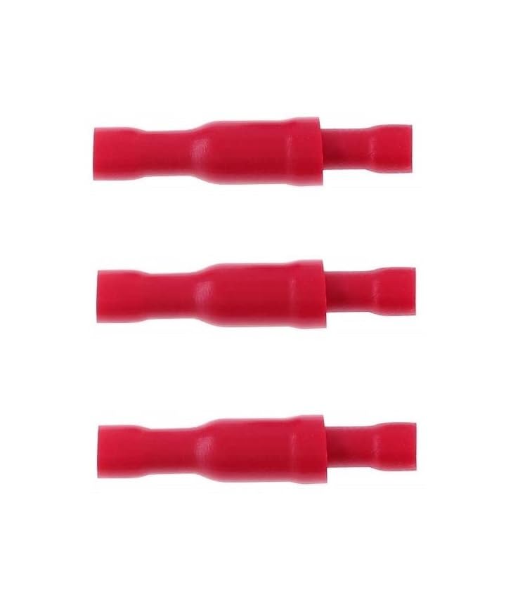 FRD-MPD 1.25-156 Bullet Male and Female Insulated Wire Crimp Connector Pair -Red-image-36