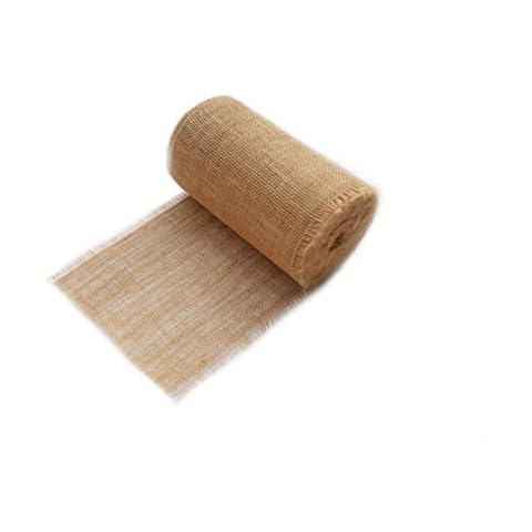 Jute und Fallenquelle ® Dekoband 25cm breit Tischband Cover