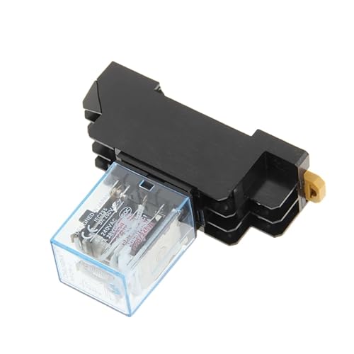 Relais de puissance MY2NJ DPDT 8 broches base PYF08A bobine 220V AC inverseur électricité