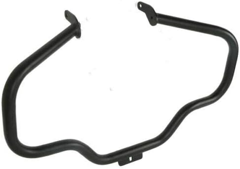 TCT-MT Engine Guard Mustache Crash Bar Fit for Harley Fat Boy FLSTF Heritage Softail Classic FLSTC 2000-2017; CVO Softail Deluxe FLSTNSE '14-15; FLST EFI FLSTI Fat Boy FLSTFSE2 2006 Black