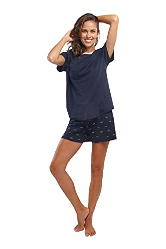 Incredibly Soft Pima Cotton Women's Pajamas Set - Shorts & T-Shirt