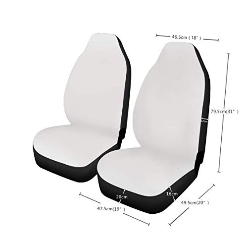 Dreaweet Native American Pattern Aztec Southwestern Front Car Seat Covers Set of 2, Universal Fit for Vehicle Sedan,Horse Dreamcatcher Pattern Car Interior Protector