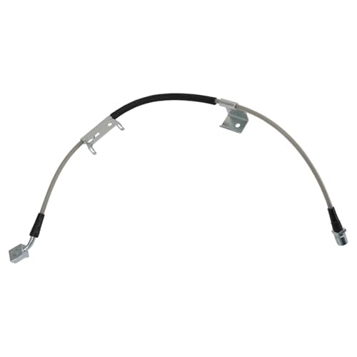 Image of TRQ Brake Hose Set Compatible with 2003-2009 Chevrolet Express 1500 2003-2005 Express 2500 GMC Savana 1500 Savana 2500