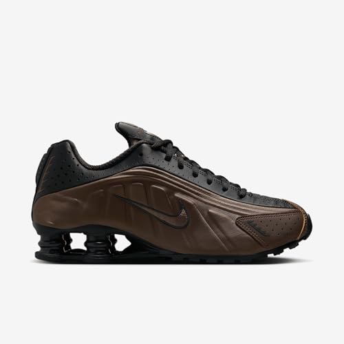 Nike Shox R4 Shoes (AR3565-007, Off Noir/Ironstone/Dark Smoke Grey)3