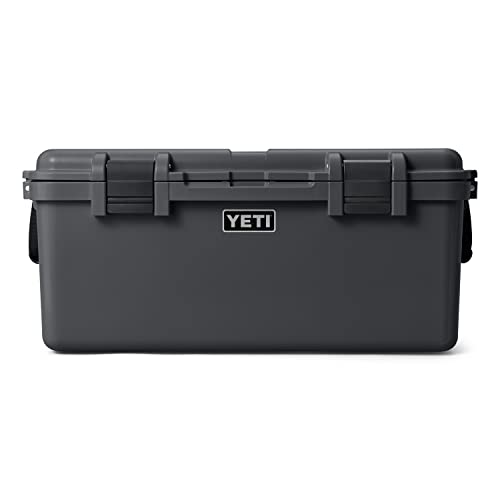 Image of YETI LoadOut 60 GoBox Divided Waterproof Cargo Case, Dry Box, Camera Case, Fishing Tackle Box, Charcoal