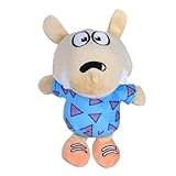 Nickelodeon for Pets Rocko's Modern Life Rocko Figure Plush Dog Toy - 6 Inch White Squeaky Dog Toy for All Dogs