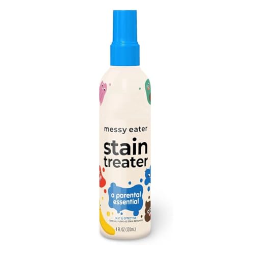 Spray Quitamanchas Messy Eater, Elimina Eficazmente Manchas de Comida, Grasa y Café de Ropa, Ropa Interior y Telas, 120 ml