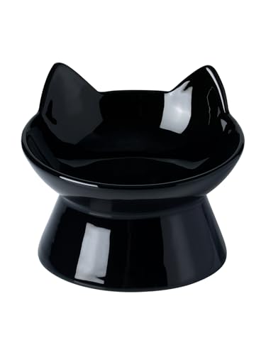 Abruty A1137 Katzennapf 2 Stück Schwarz