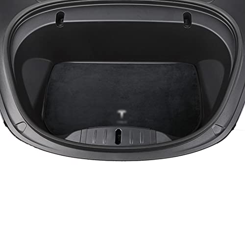MrBuLiao Tesla カーアクセサリー インテリアアクセサリー ダッシュカバー リアウィンドウフロントトランクマット フランネルブランケット クッション 耐光マット 滑り止めパッド テスラ モデル 3 カーデコラティブ