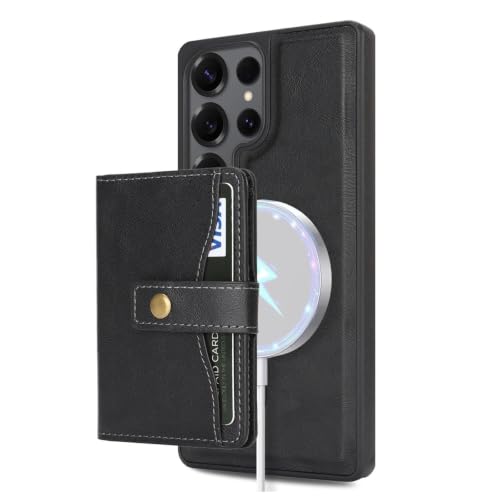 Coque Samsung S26 Ultra anti-chute avec porte-carte magnétique
