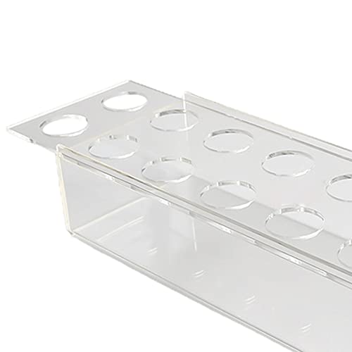 gazechimp Vaso de flor de acrílico porta-recipiente de flor decorativo vaso de arte decorativa longo