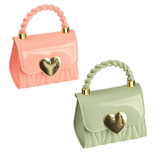 2 PCS Chain Shoulder Bags – Lightweight Mini Waterproof Fashion Crossbody Handbags for Women