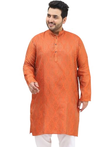 Image of SOJANYA Men's Cotton Regular Fit Casual Plus (Since 1958) ONLY Kurta