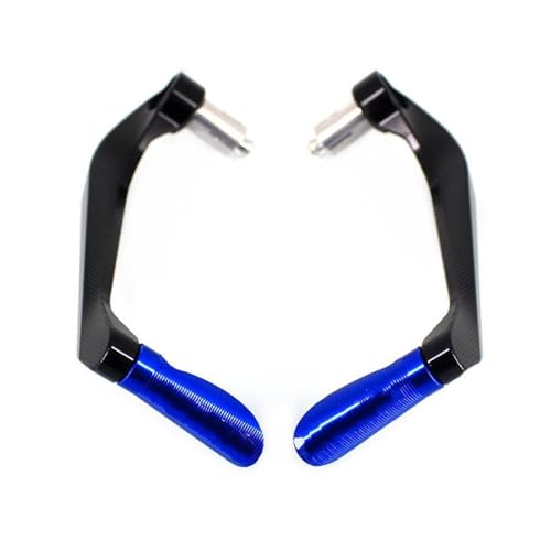 Protection de levier moto TMAX560 anti-choc : garde-main bleu de guidon