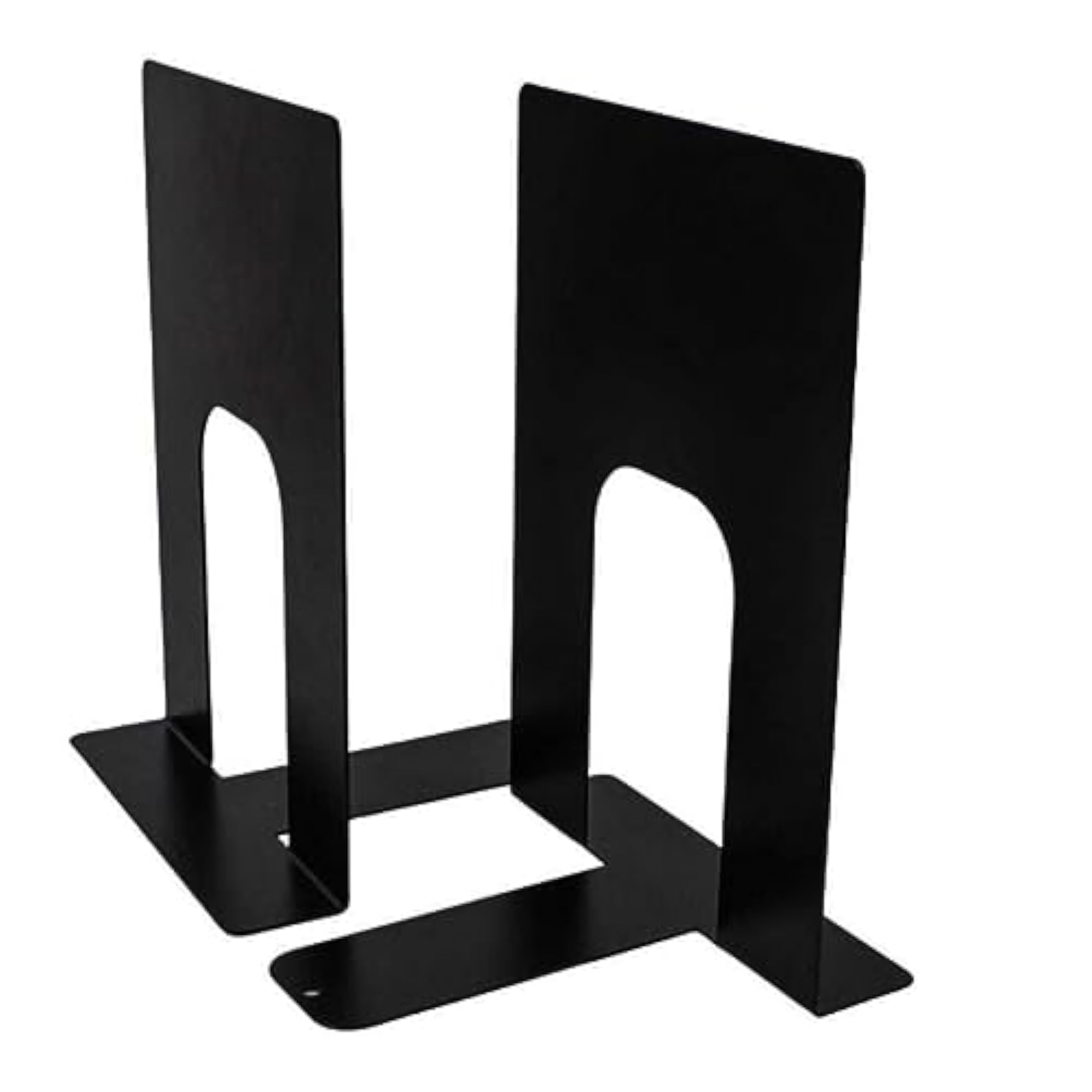 Metal Non-Slip Bookends for Home Decor and Office Use