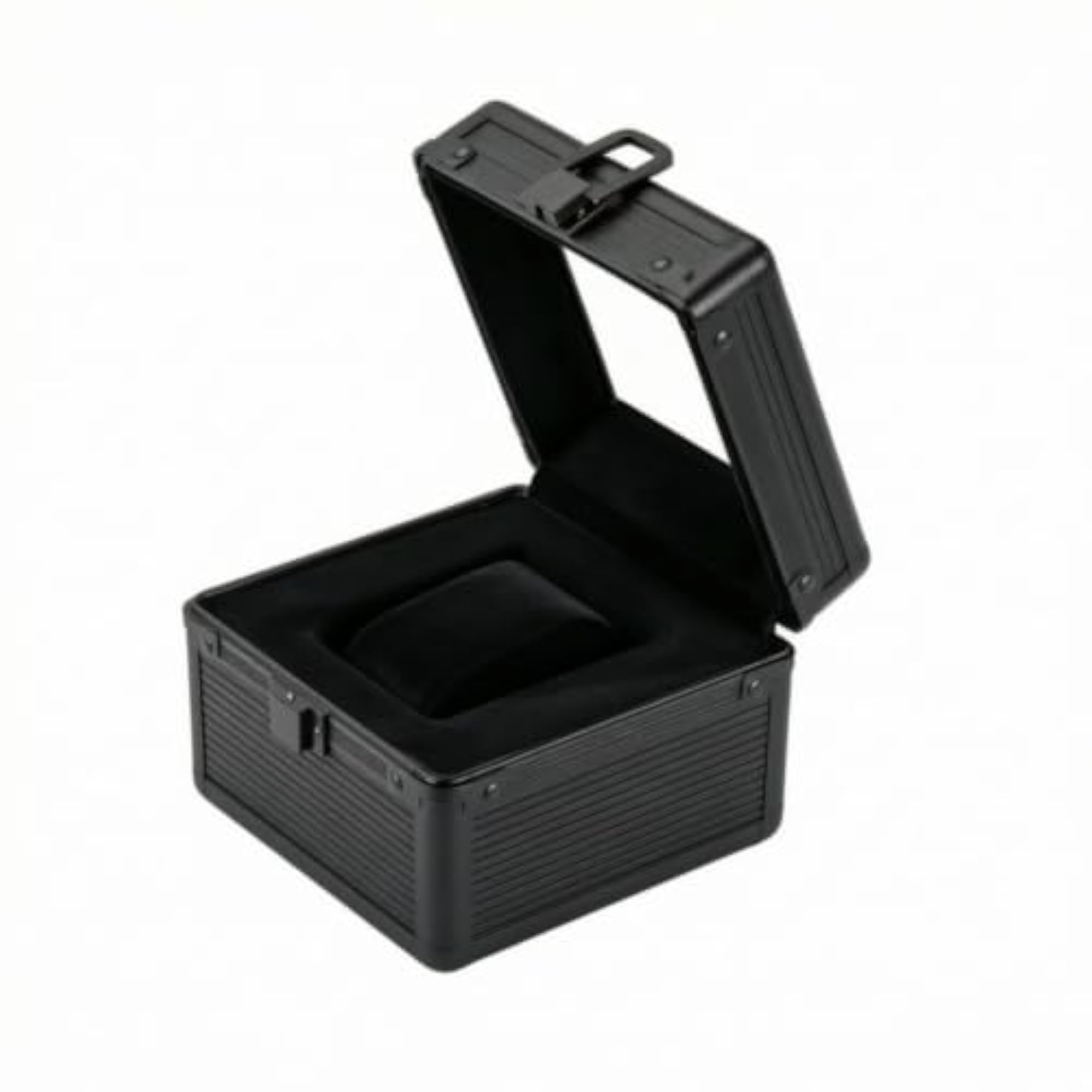 Aluminum Individual Watch Case, Hard-Cover Design